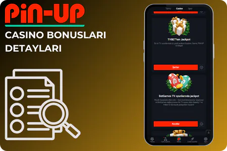 pinup bet Casino Bonusları Detayları