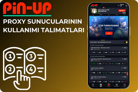 Pin-Up Proxy Sunucularının Kullanımı Talimatları