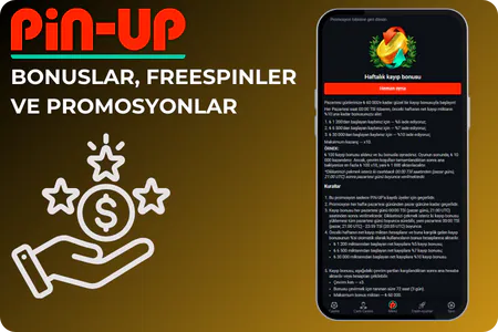 PinUp Bonuslar, Promosyonlar ve Freespinler Bilgileri